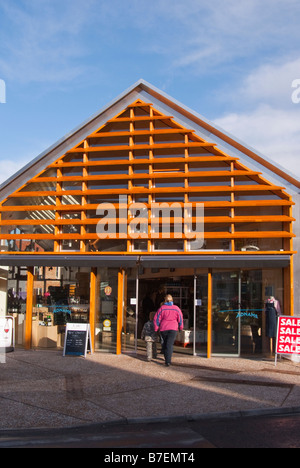 La nuova cantina Adnams & Cucina negozio di birre,vini,ecc. con una caffetteria troppo in Southwold,Suffolk, Regno Unito Foto Stock