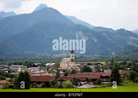 Bassa Valle dell'INN CHIESA EBBS tirolo Austria 15 Giugno 2008 Foto Stock