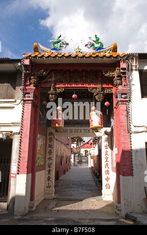 Hock Teik Cheng peccato @ Hokkien Tua Pek Kong Temple,Strada Armena, Penang, Malaysia Foto Stock