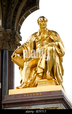 Il re Albert Memorial London South Kensington Foto Stock