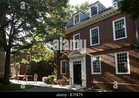 Le sistemazioni presso la Harvard University di Cambridge, Massachusetts, STATI UNITI D'AMERICA Foto Stock