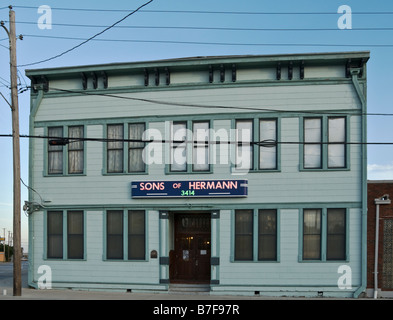 Texas Dallas Deep Ellum District Figli di Hermann Hall music entertainment venue Foto Stock