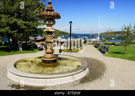 Bar Harbor maine usa Foto Stock