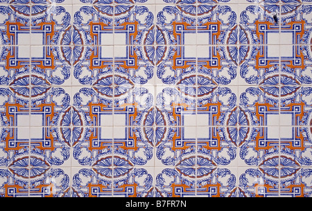 Azulejos portoghesi, Lisbona, Portogallo Foto Stock