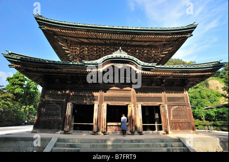 Kencho-ji a Kamakura, nella prefettura di Kanagawa, Giappone Foto Stock