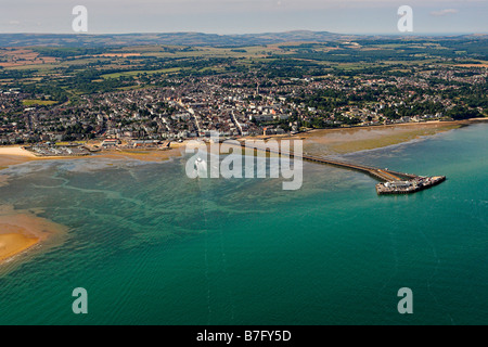 Ryde, Isle of Wight dall'aria Foto Stock