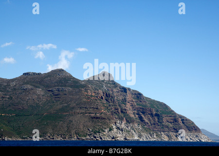 Chapmans Peak da Hout Bay la famosa strada e guidare gli abbracci questo promontorio Città del Capo SUD AFRICA Foto Stock