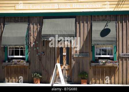 Reef storico Cottage Bed & Breakfast, Broadway, Reefton, Buller District, West Coast, Nuova Zelanda Foto Stock