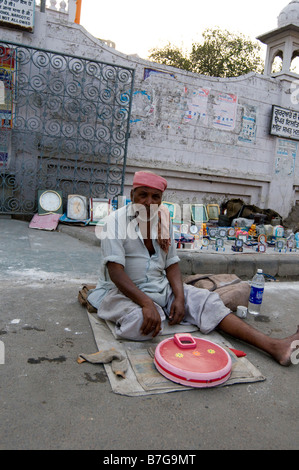 Scena di strada di Amritsar. Nord del Punjab. India. Foto Stock