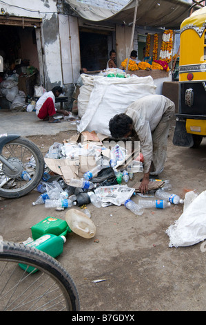 Scena di strada di Amritsar. Nord del Punjab. India. Foto Stock