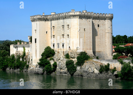 Il castello del XV secolo del Re René (1409-1480) in tarascon, Francia Foto Stock
