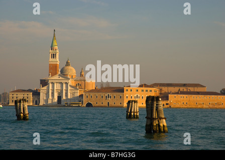 San Giorgio Maggiore Isola di Venezia Italia Europa Foto Stock