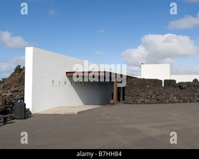 Il Timanfaya Centro Visitatori nel Parco Nazionale dei Vulcani Lanzarote isole Canarie Foto Stock