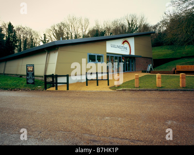 Lullingstone Roman Villa. Eynsford, Kent, Inghilterra, Regno Unito. Foto Stock