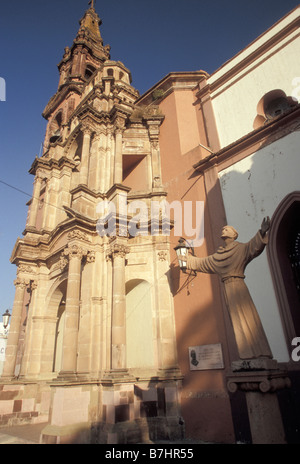 Templo de San Francisco in Zamora Michoacan Messico Foto Stock