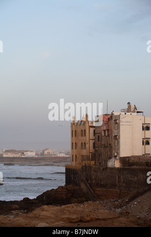 Edifici all'estremità nord della medina di essouira marocco Foto Stock