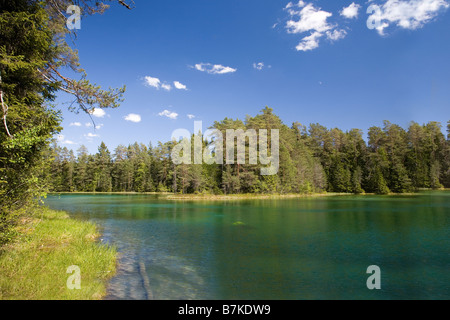 Äntu grande lago, Lääne-Viru County, Estonia, Europa Foto Stock