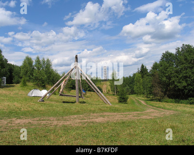 Võru Paganamaa County Estonia Europa Foto Stock