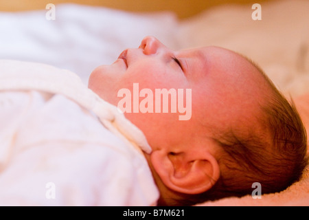 Il bambino dorme - cassaforte e suono Foto Stock