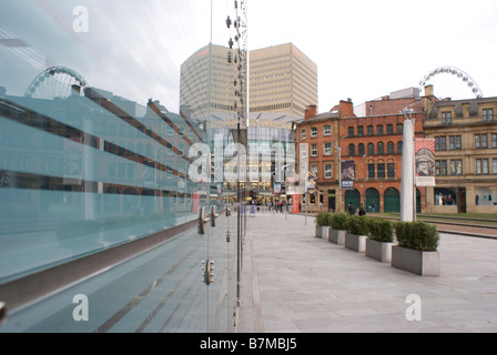 Urbis e Arndale Centre Manchester Foto Stock