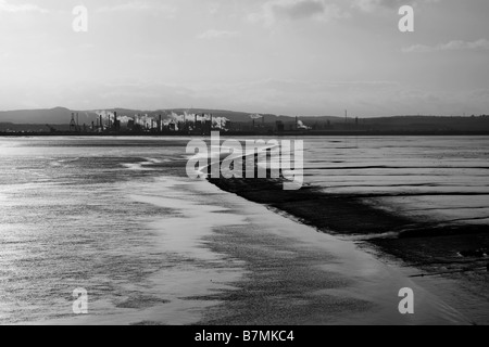 Grangemouth Forth Estuary Foto Stock