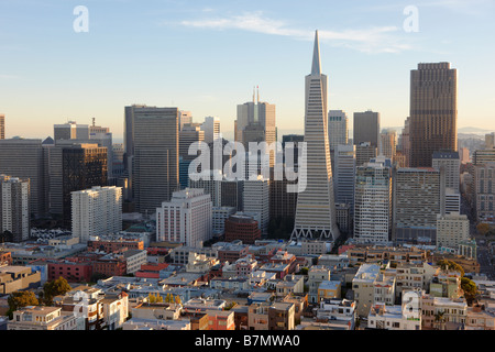 Il centro cittadino di San Francisco. In California, Stati Uniti d'America. Foto Stock