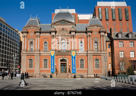 Renwick Gallery 1861 prima di ispirazione francese edificio in USA stile Secondo Impero di Washington D.C. Foto Stock