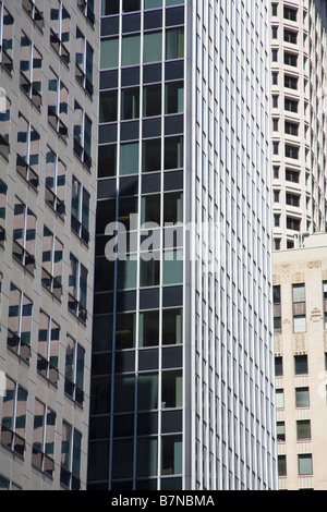 Edifici su 2° Avenue Seattle nello Stato di Washington STATI UNITI D'AMERICA Foto Stock