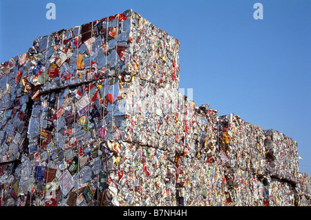 Impianto di riciclaggio Foto Stock