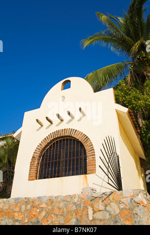 Cappella di Santa Cruz Huatulco dello Stato di Oaxaca Pacific Coast Messico Foto Stock