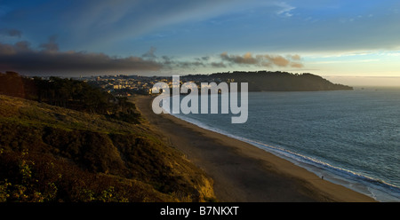 Distretto di Richmond e Cina Baker Beach di San Francisco Foto Stock