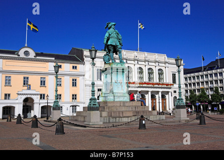 La Svezia, Goteborg, Gustav Adolfs Torg Foto Stock