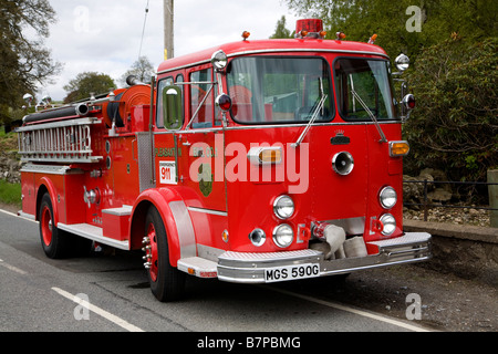 American vintage motore Fire Foto Stock
