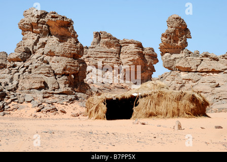 Casa di Tuareg Foto Stock