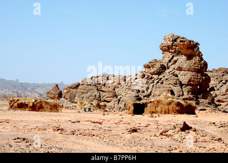 Casa di Tuareg Foto Stock