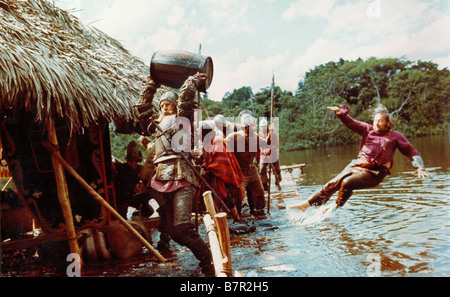 Aguirre, der Zorn Gottes Anno: 1972 - Klaus Kinski diretto da Werner Herzog Foto Stock