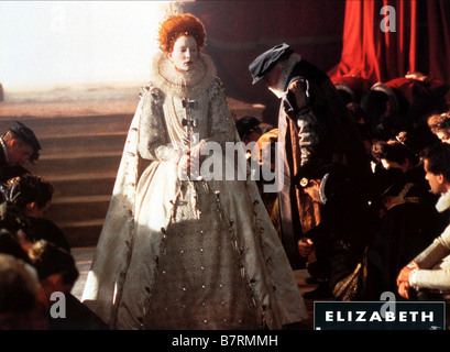 Elizabeth Anno: 1998 - REGNO UNITO Cate Blanchett Direttore: Shekhar Kapur Foto Stock