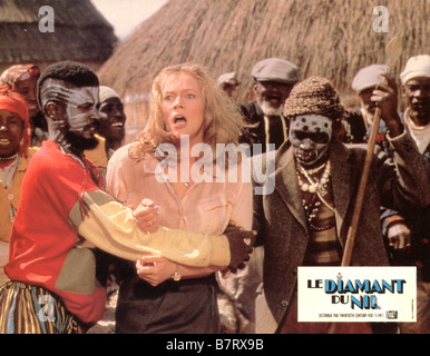Il gioiello del Nilo Anno: 1985 USA Kathleen Turner Direttore: Lewis Teague Foto Stock