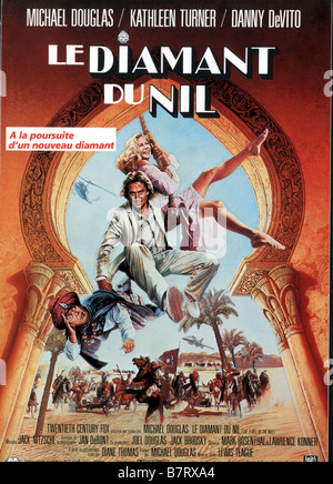 Il gioiello del Nilo Anno: 1985 USA Direttore: Lewis Teague poster (Fr) Foto Stock