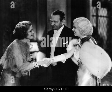 LES INVITA DE HUIT HEURES CENA A OTTO Anno: 1933 USA Jean Harlow USA 1933 Direttore: George Cukor Foto Stock