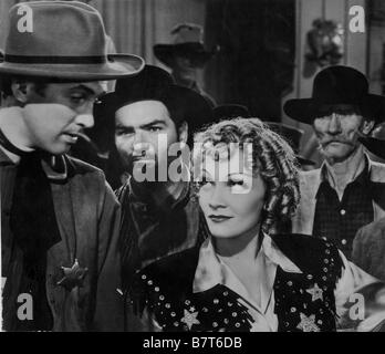 DESTRY RIDES AGAIN anno: 1939 USA Marlène Dietrich, James Stewart USA : 1939 regista : George Marshall Foto Stock