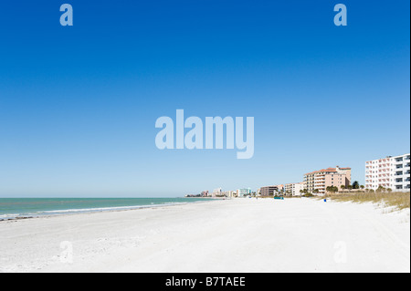 Madeira Beach vicino a St Petersburg Beach, costa del Golfo della Florida, Stati Uniti d'America Foto Stock