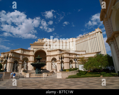 Monte Carlo Hotel and Casino Las Vegas Boulevard Las Vegas Nevada USA Foto Stock