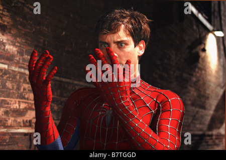 Spider Man 2 Anno: 2004 USA Tobey Maguire Direttore: Sam Raimi Foto Stock