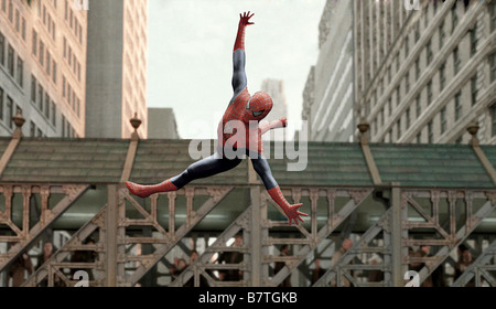 Spider Man 2 Anno: 2004 USA Tobey Maguire Direttore: Sam Raimi Foto Stock