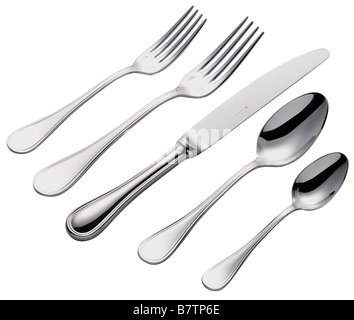 Set di posate Foto Stock