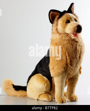 Toy alsaziano Pastore Tedesco Foto Stock