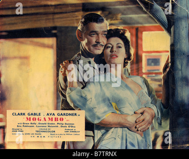 Mogambo Anno: 1953 USA Direttore: John Ford Ava Gardner, Clark Gable Foto Stock