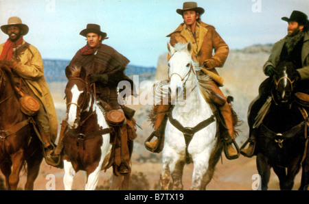 Silverado Anno: 1985 USA Kevin Kline, Scott Glenn, Kevin Costner, Danny Glover Director: Lawrence Kasdan Foto Stock