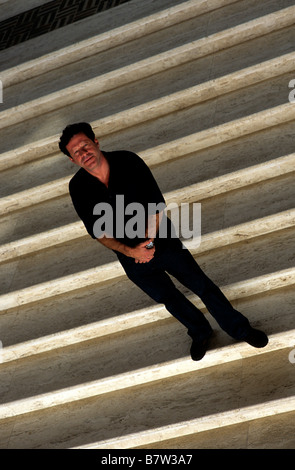 Internazionalmente noto attore portoghese Joaquim de Almeida Foto Stock